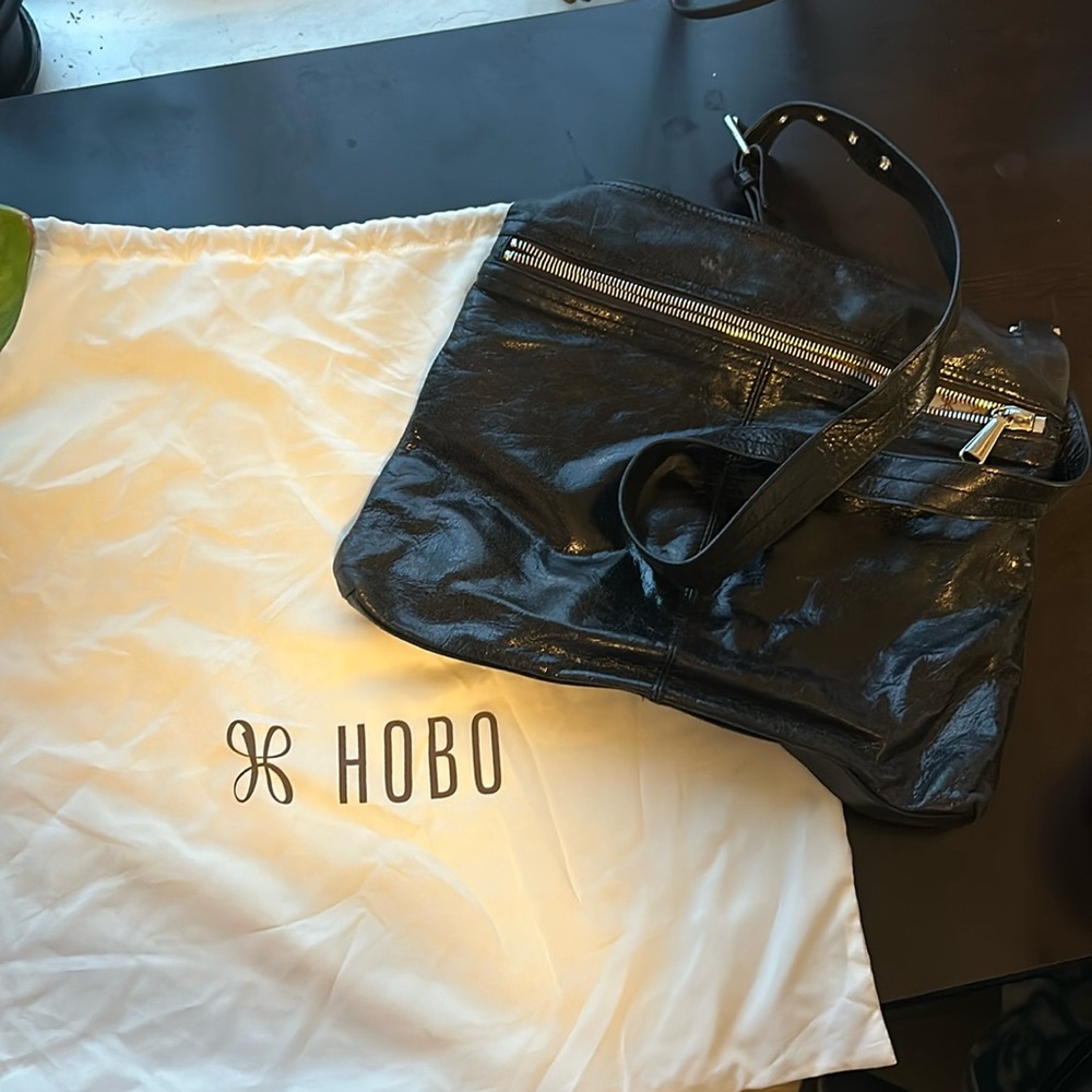Hobo Black crossbody bag